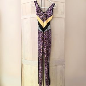 Burnt Soul unitard- leopard print (Adult S) Dance/ Circus  Costume